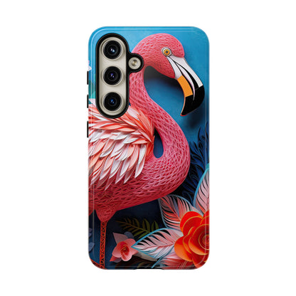 Flamingo Dreams – Bold Tropical Samsung Case