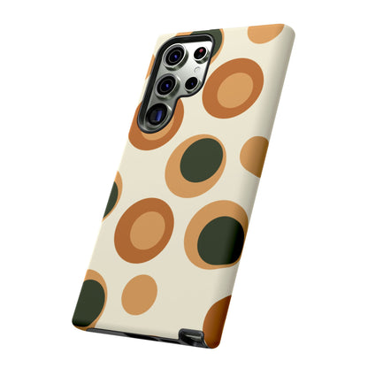 Retro Earthy Circles - Samsung Galaxy Case