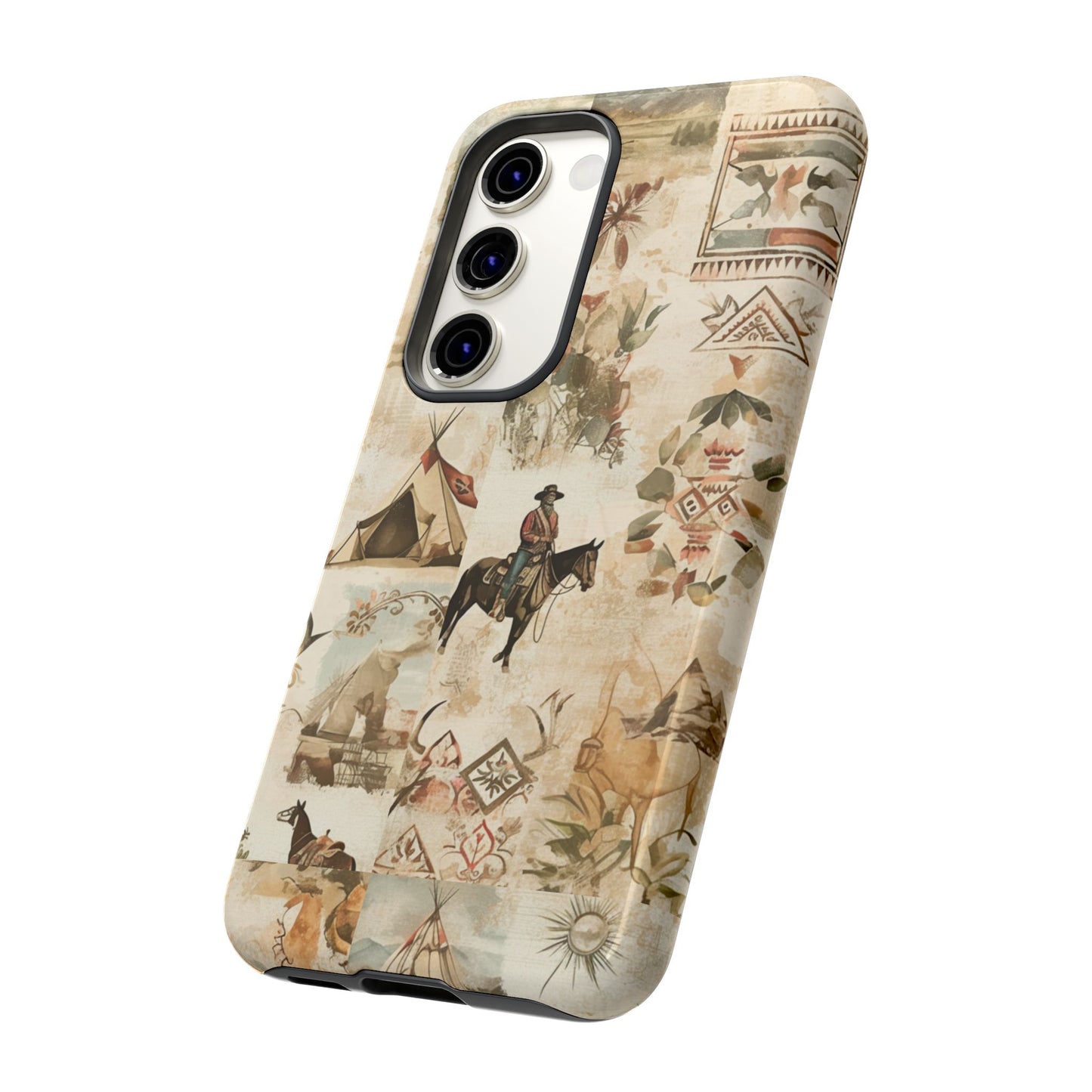 Western Collage Case | Vintage Country Aesthetic