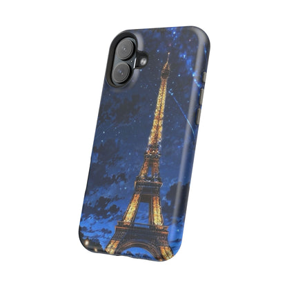 MagSafe Case - Eiffel Tower Under Starlit Sky Design