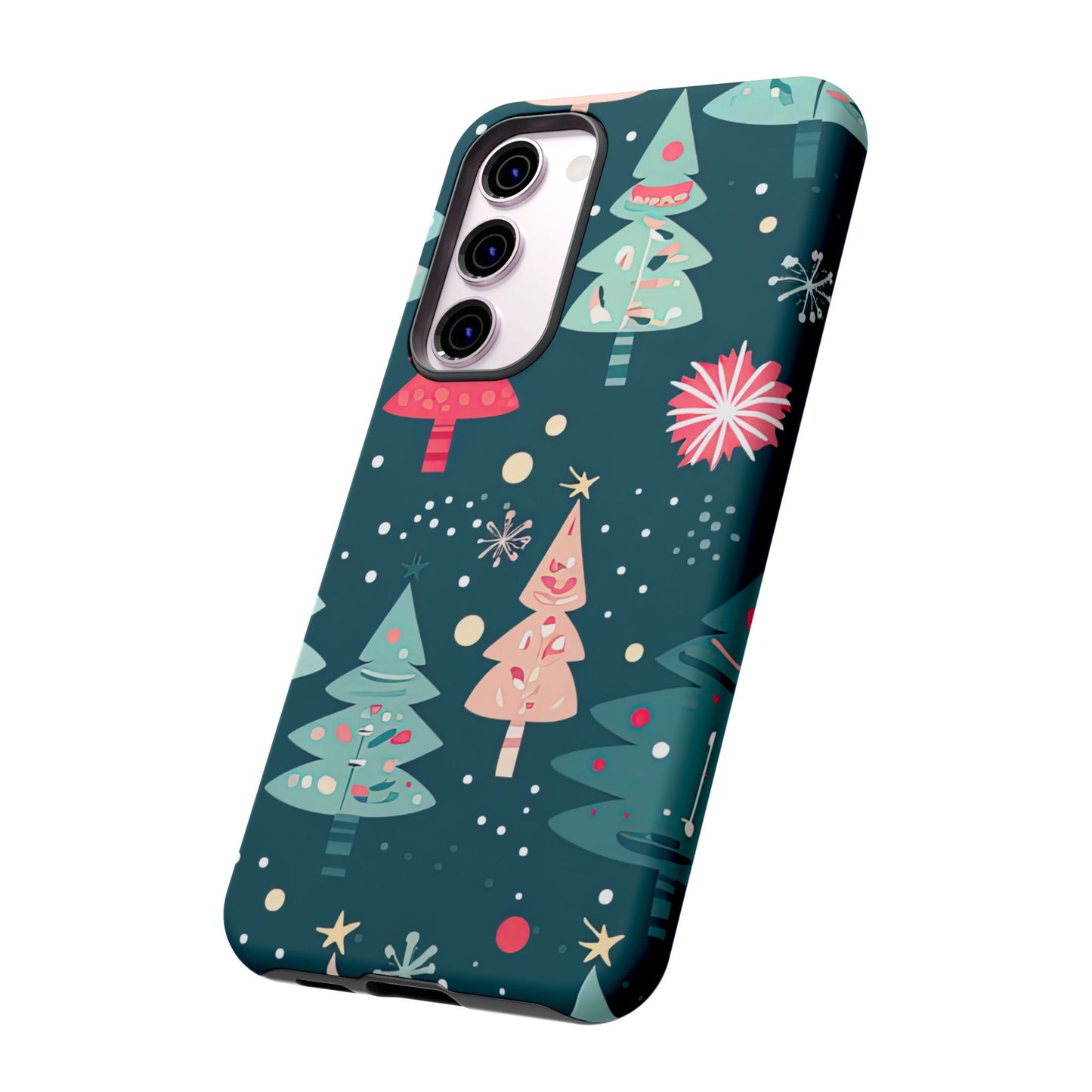 Whimsical Christmas Trees - Samsung Galaxy Series Case