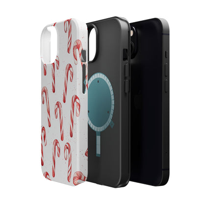 Candy Cane Christmas Pattern – MagSafe iPhone Series Case