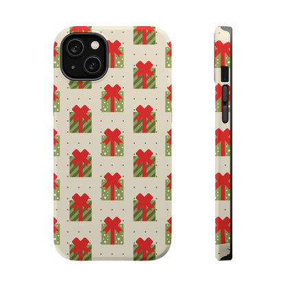 Festive Holiday Gift Pattern - MagSafe iPhone Series Case