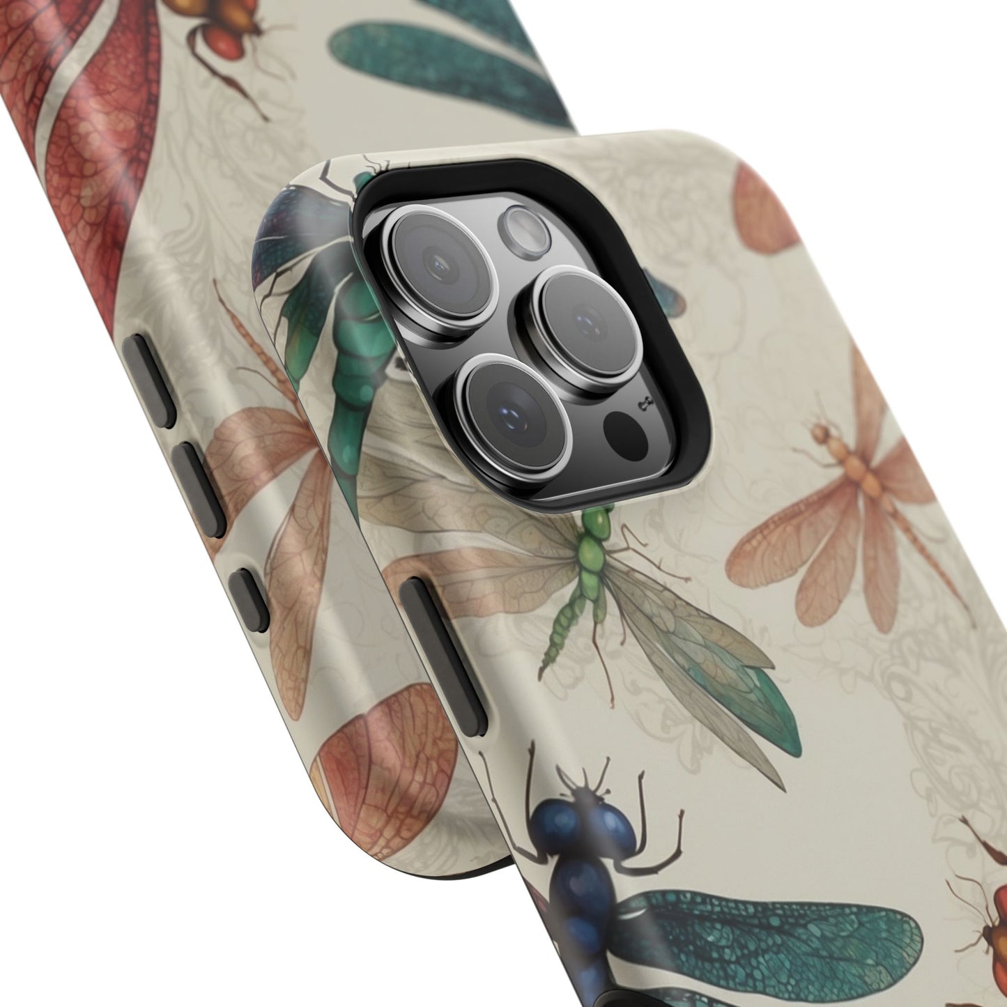 Vintage Dragonfly Garden – MagSafe iPhone Series Case