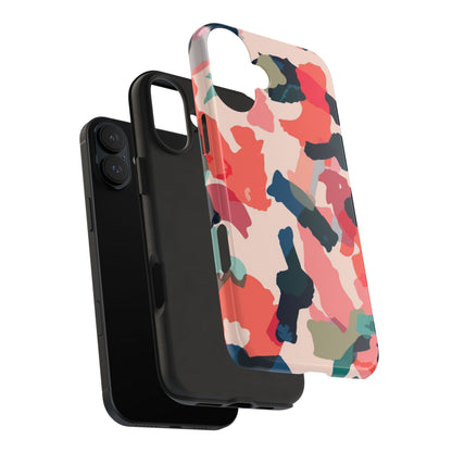 Modern Earthy Camo Abstract – iPhone Case