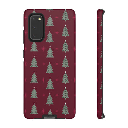 Retro Christmas Tree Pattern – Samsung Galaxy Series Case