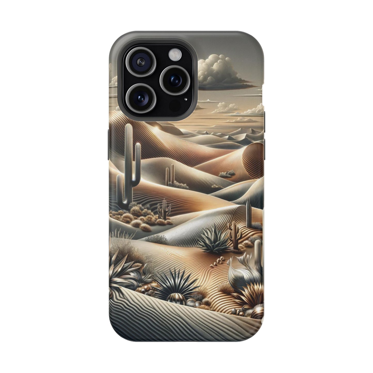 Heavy Metal Cactus iPhone Case