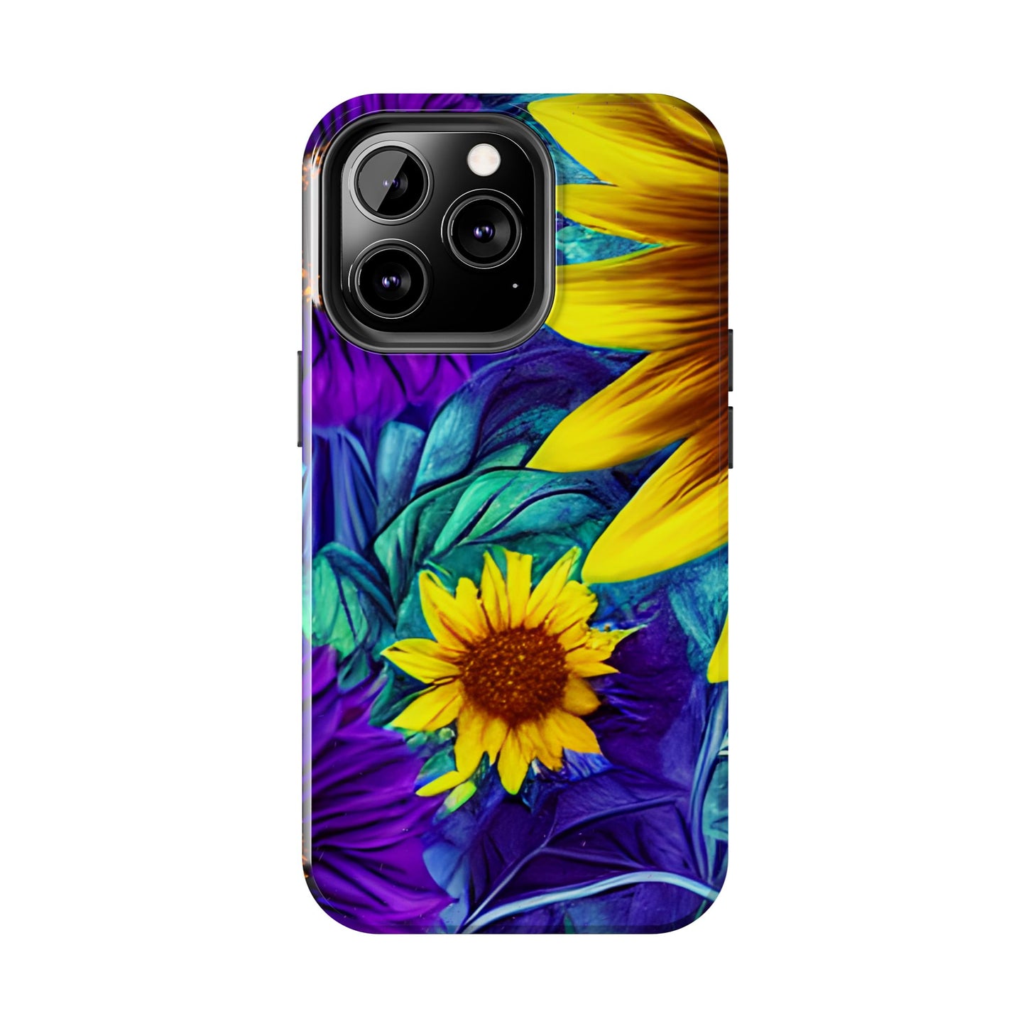 Purple & Gold Sunflower Dream - iPhone Series Case