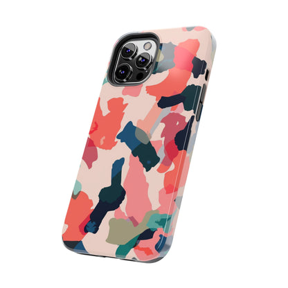 Modern Earthy Camo Abstract – iPhone Case