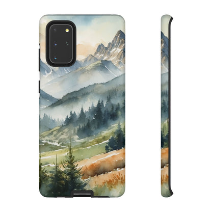 Serene Alpine Forest - Samsung Galaxy Case