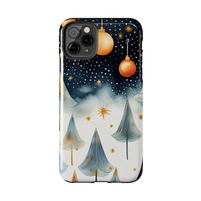 Winter Wonderland Gold Ornament – iPhone Series Case