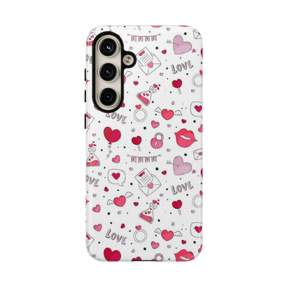 Samsung Galaxy Case: Romantic Love-Inspired Icons Case