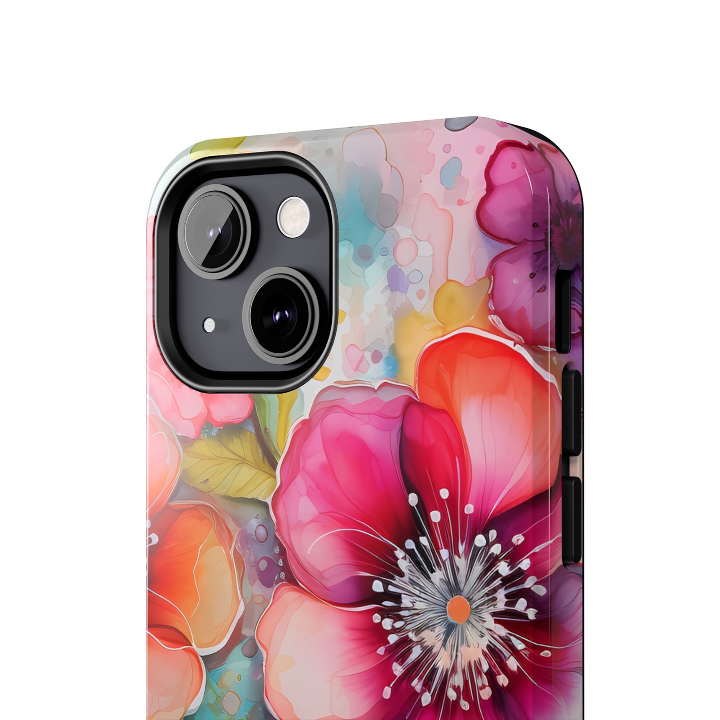 Vibrant Watercolor Floral Garden - iPhone Series Case