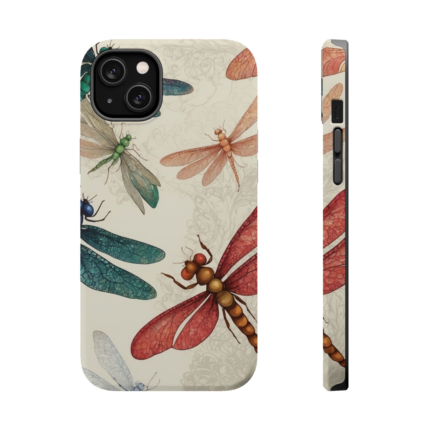 Vintage Dragonfly Garden – MagSafe iPhone Series Case