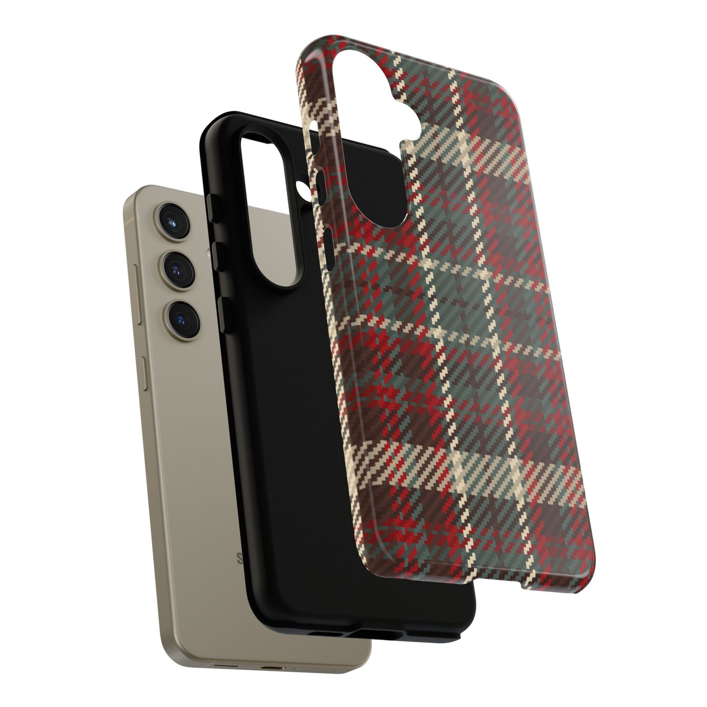 Cozy Rustic Plaid - Samsung Galaxy Series Case