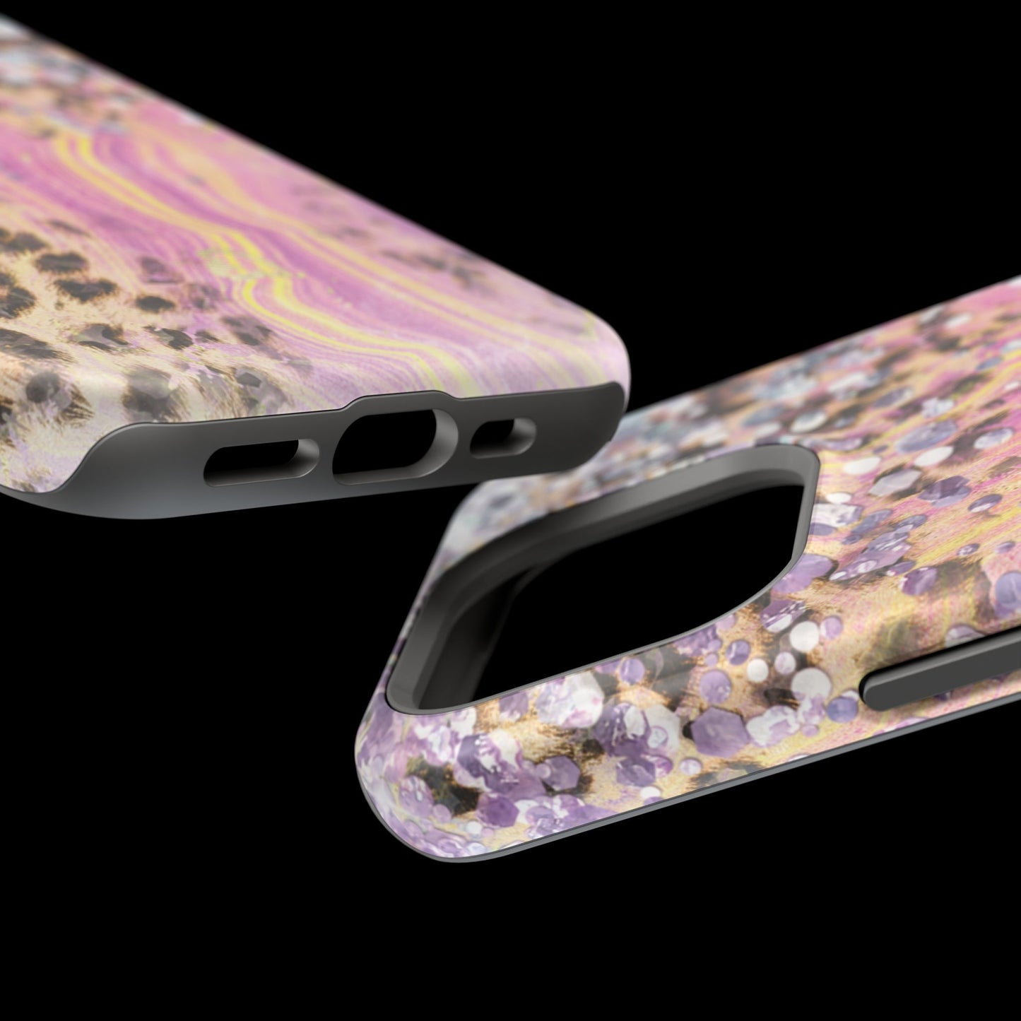 Glitter Glam Leopard – Magsafe iPhone Series Case