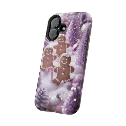 Pastel Christmas Gingerbread Wonderland - MagSafe Series Case