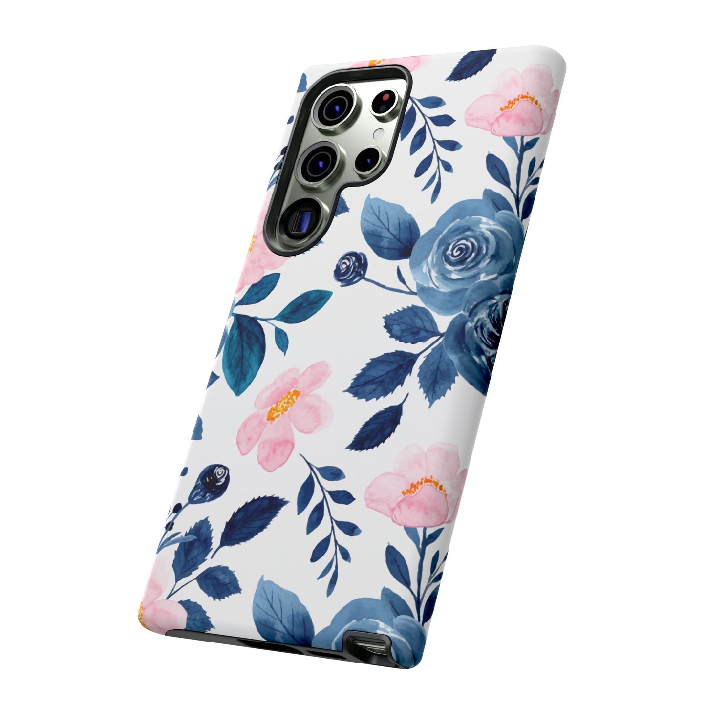 Pastel Garden Charm – Samsung Galaxy Case with Delicate Floral Design