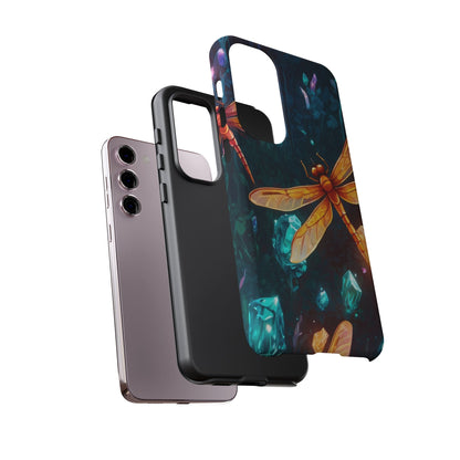 Mystical Dragonflies & Crystals – Samsung Galaxy Series Case