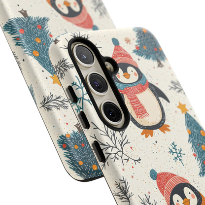 Penguin Wonderland – Snowy Christmas Cheer Samsung Galaxy Case