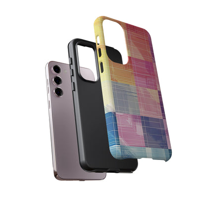 Pastel Panache Watercolor Plaid Case