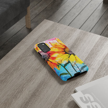 Bold Watercolor Sunflowers - Samsung Galaxy Series Case