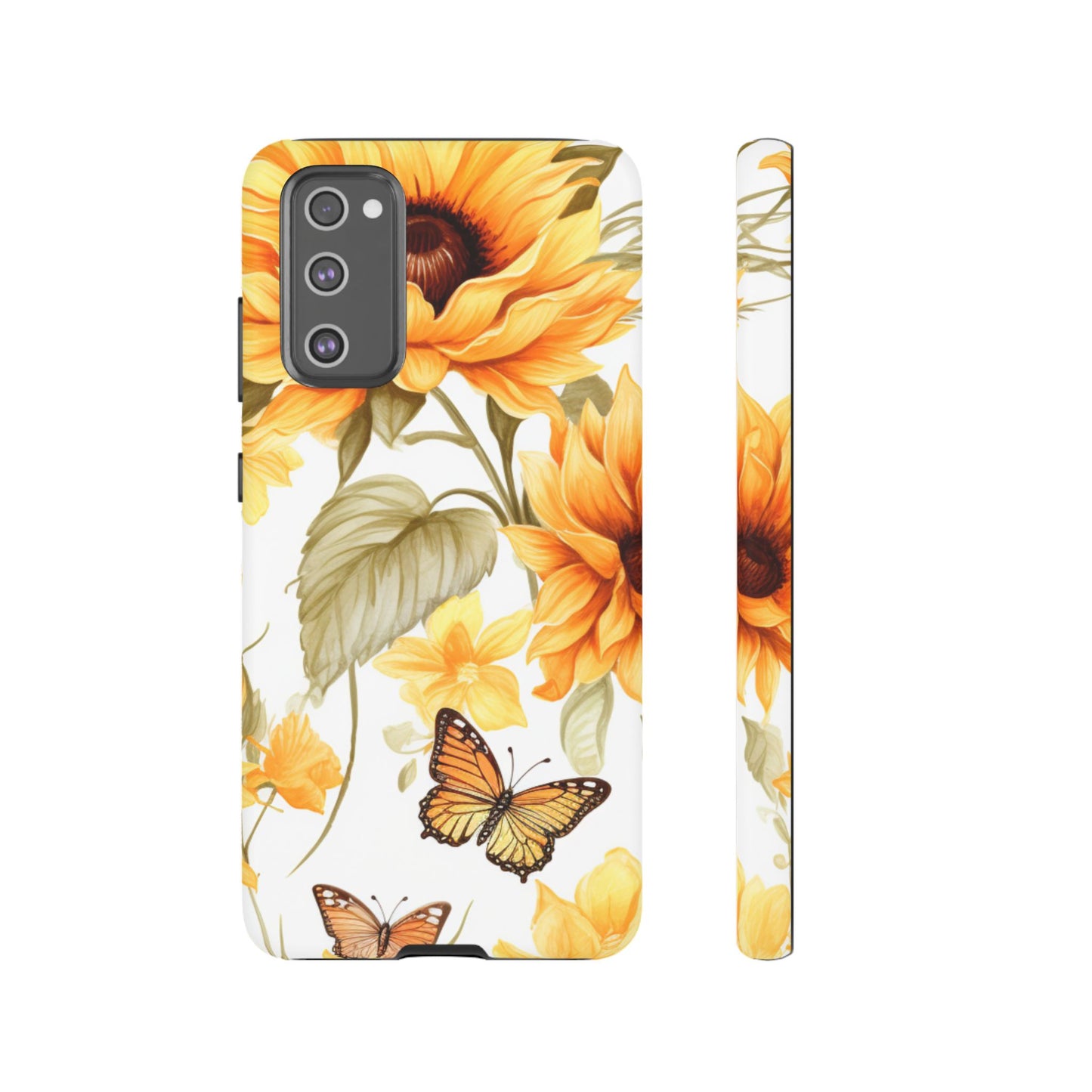 Sunflower & Butterfly Bliss - Samsung Galaxy  Series Case