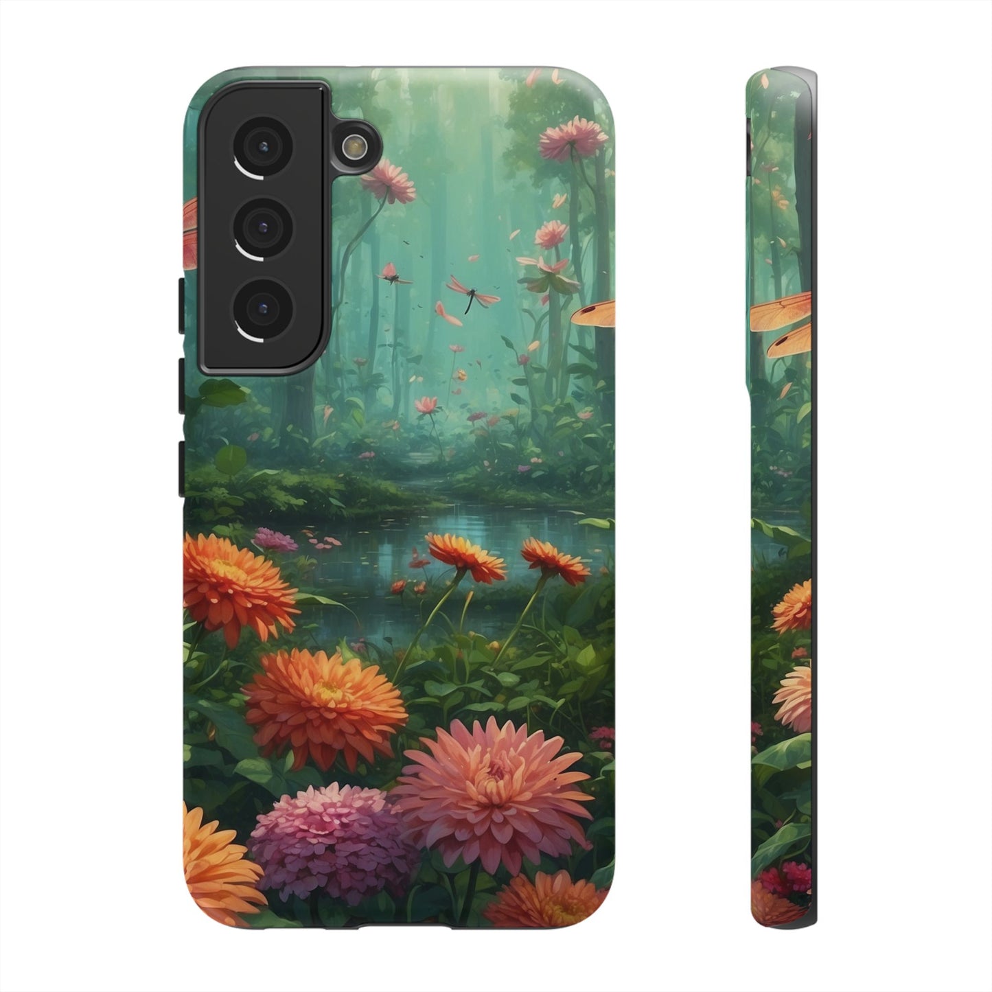 Enchanted Forest Dragonflies & Blossoms – Samsung Galaxy Series Case