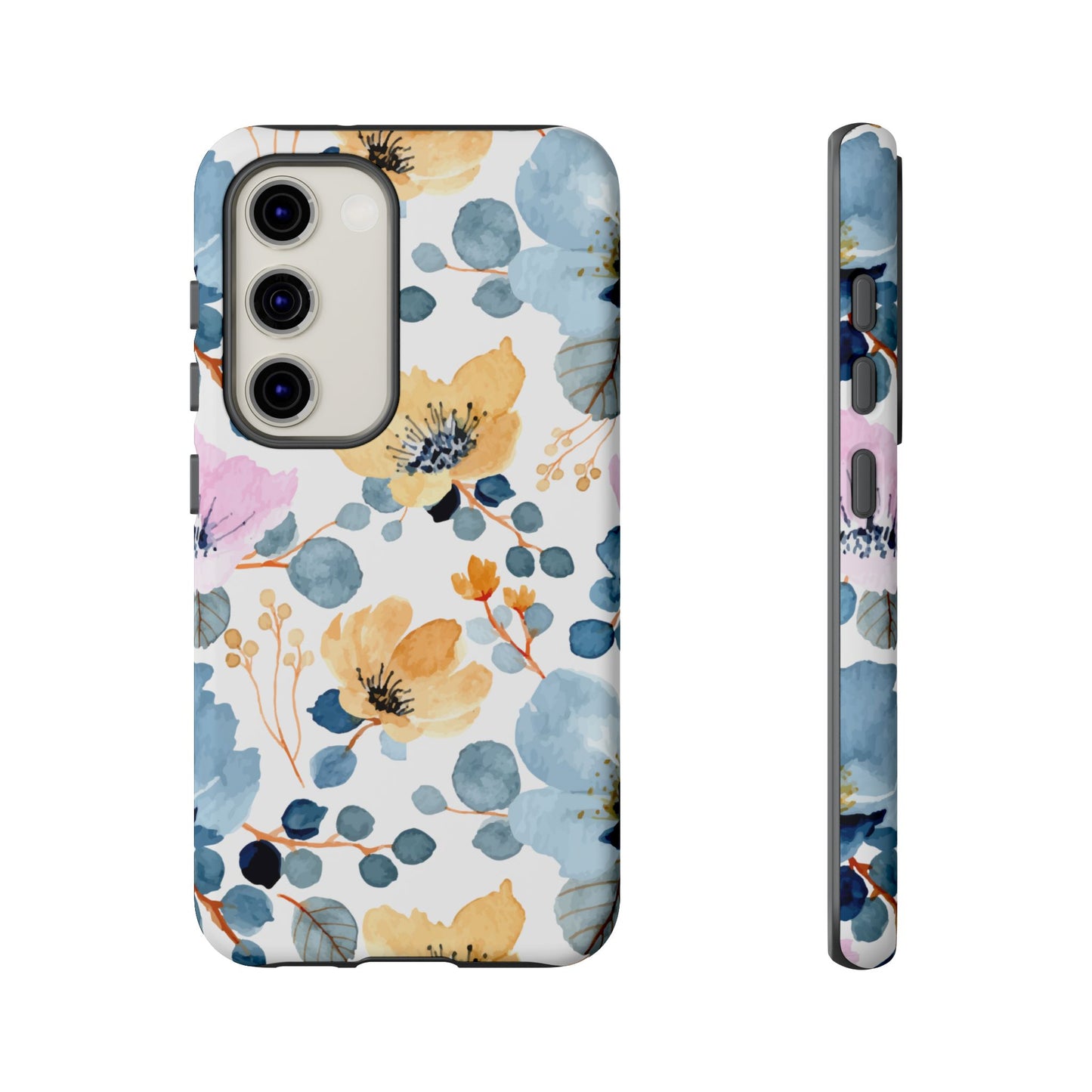 Spring Radiance – Samsung Galaxy Case with Bold Watercolor Florals