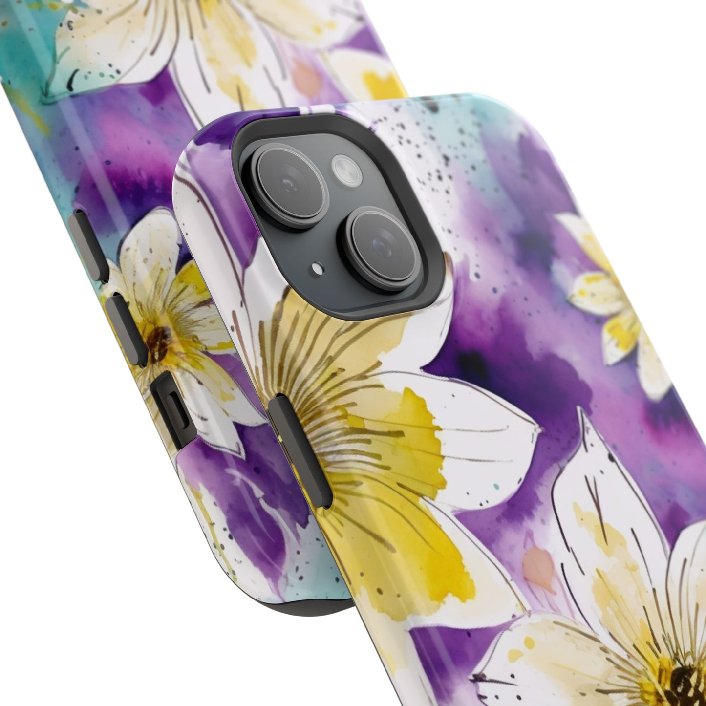 Abstract Floral Watercolor Splash - MagSafe iPhone Series Case