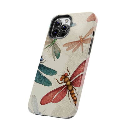 Vintage Dragonfly Garden – iPhone Series Case