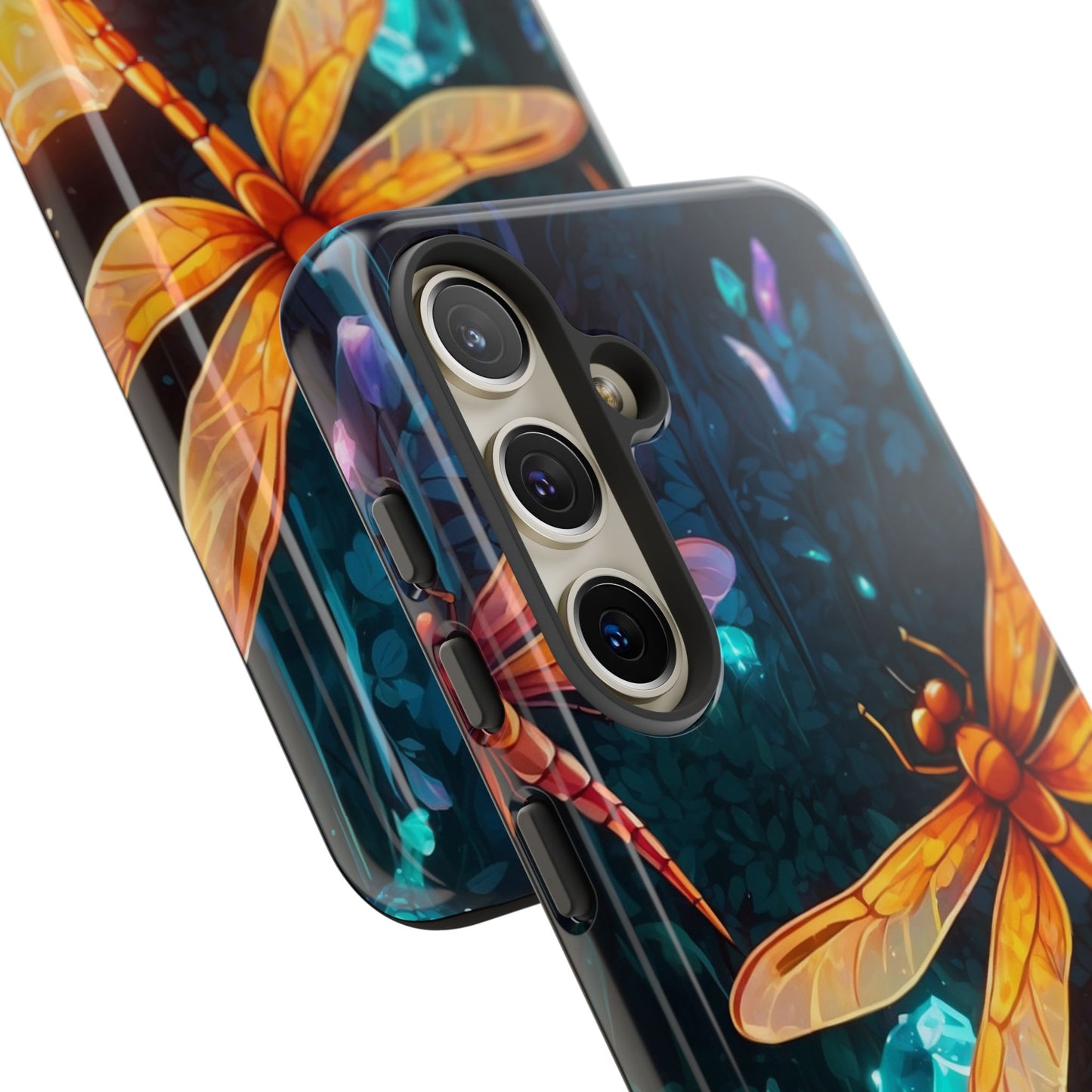 Mystical Dragonflies & Crystals – Samsung Galaxy Series Case