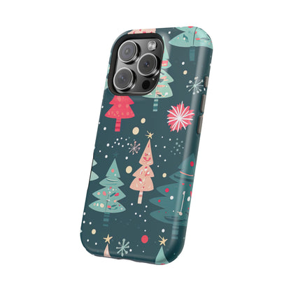 Whimsical Christmas Trees - MagSafe iPhone Series Case