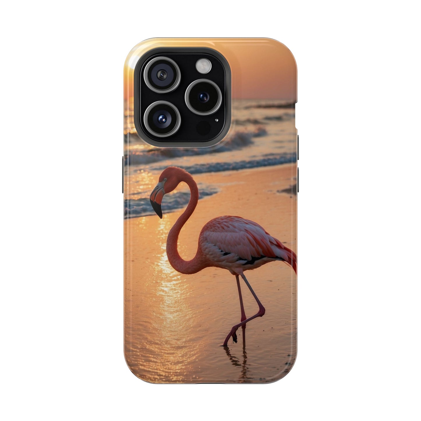 Island Beauty – Flamingo MagSafe iPhone Cases