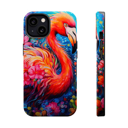 Tropical Elegance – Flamingo MagSafe iPhone Cases