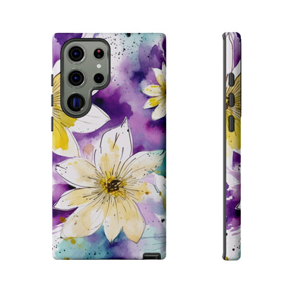 Abstract Floral Watercolor Splash - Samsung Galaxy Series Case