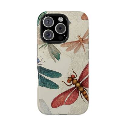 Vintage Dragonfly Garden – iPhone Series Case