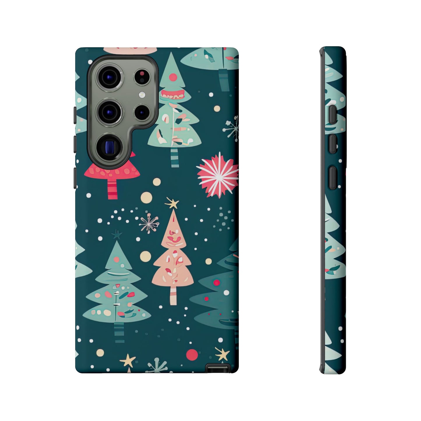 Whimsical Christmas Trees - Samsung Galaxy Series Case