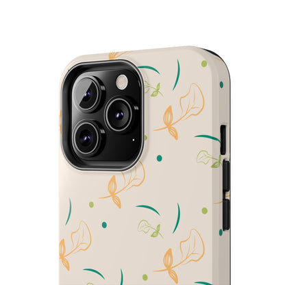 Soft Pastel Abstract Floral Tough iPhone Case – Playful Minimalist Design with Dual-Layer ProtectionPastel Abstract Floral Tough iPhone Case – Playful Minimalist Design with Dual-Layer Protection