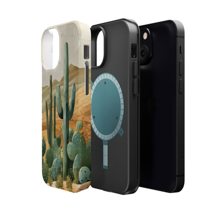 Desert Oasis Cactus iPhone Case