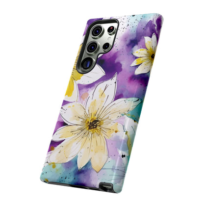 Abstract Floral Watercolor Splash - Samsung Galaxy Series Case