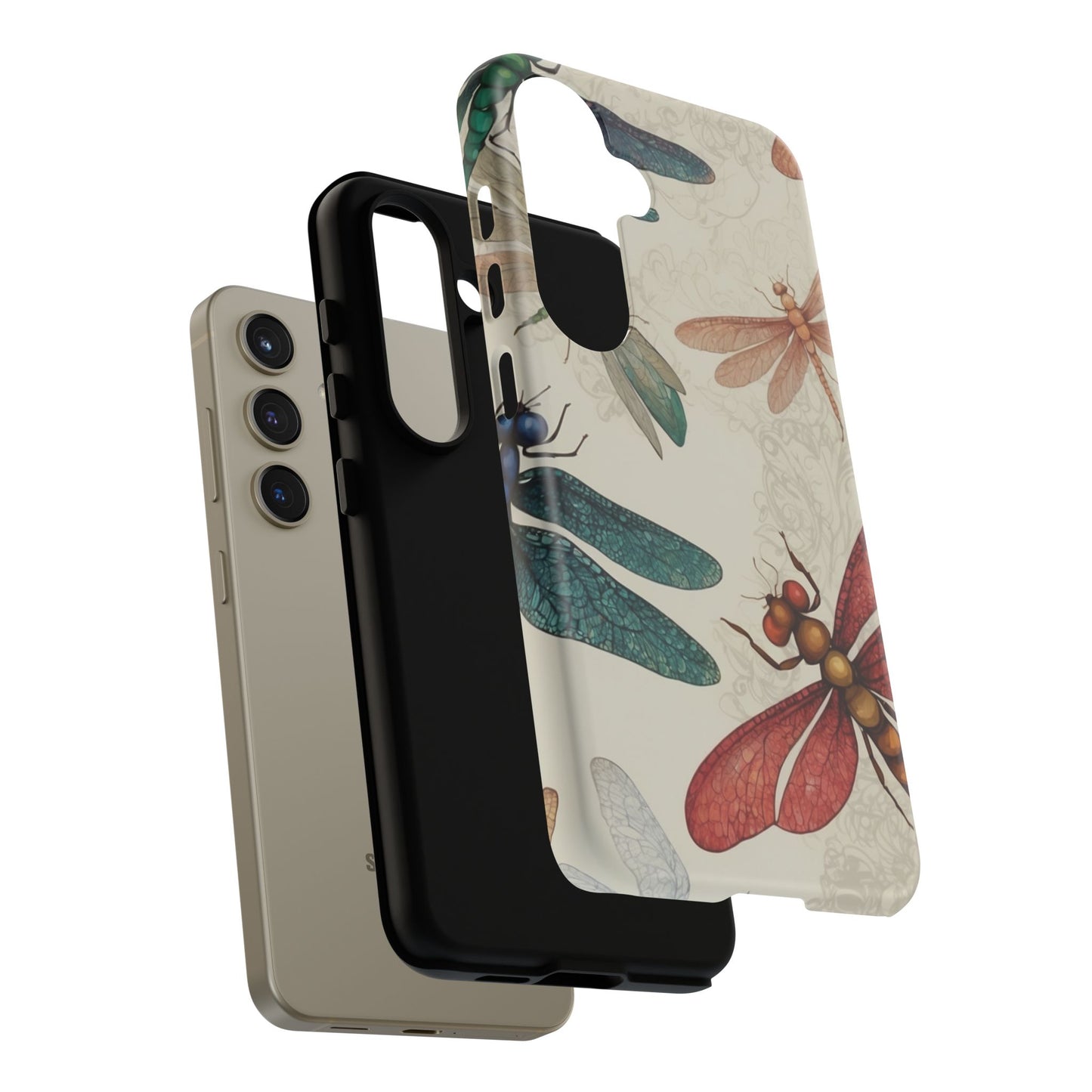 Vintage Dragonfly Garden – Samsung Galaxy Series Case