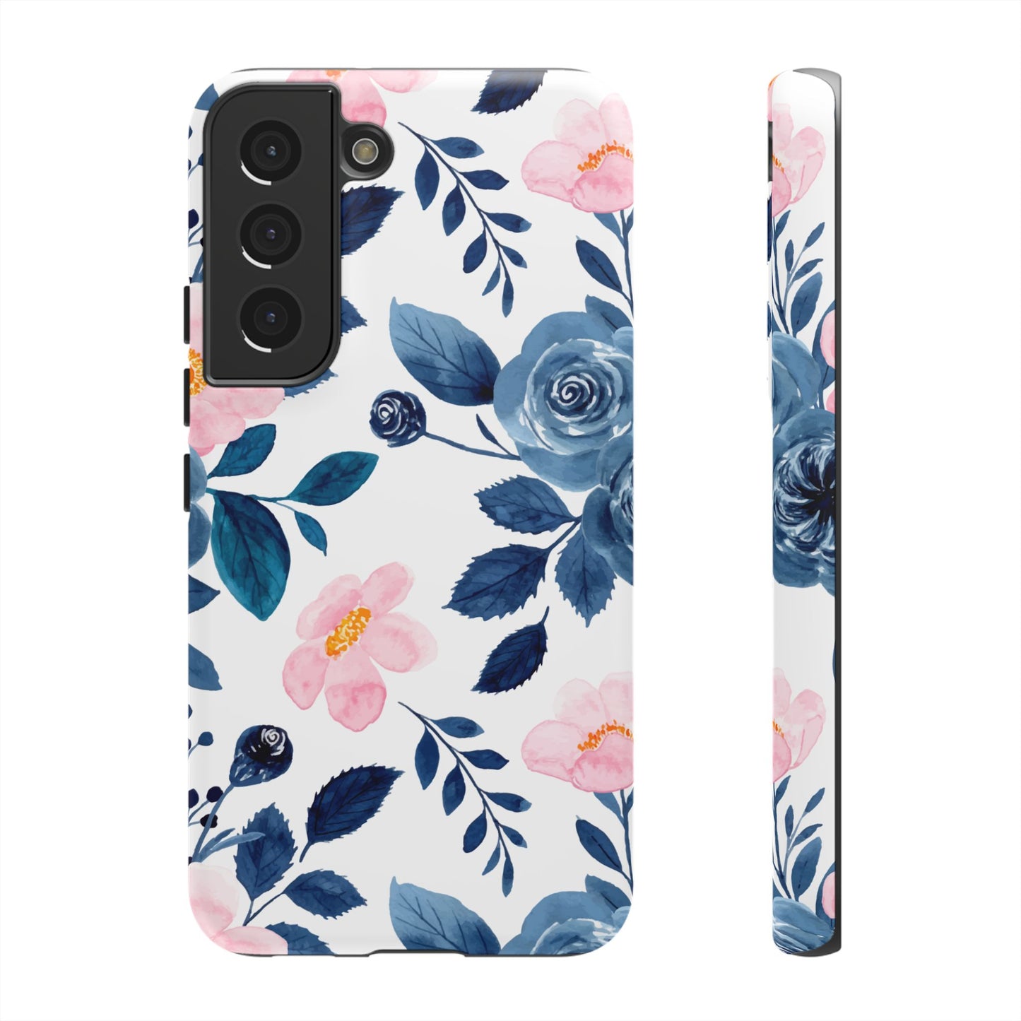 Pastel Garden Charm – Samsung Galaxy Case with Delicate Floral Design