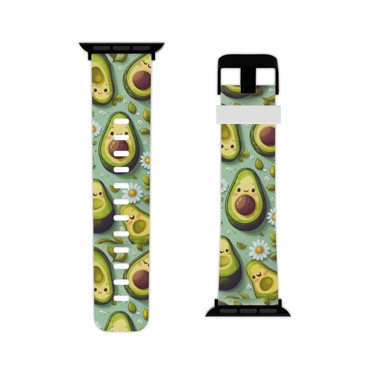 Cute Avocado Apple Watch Band