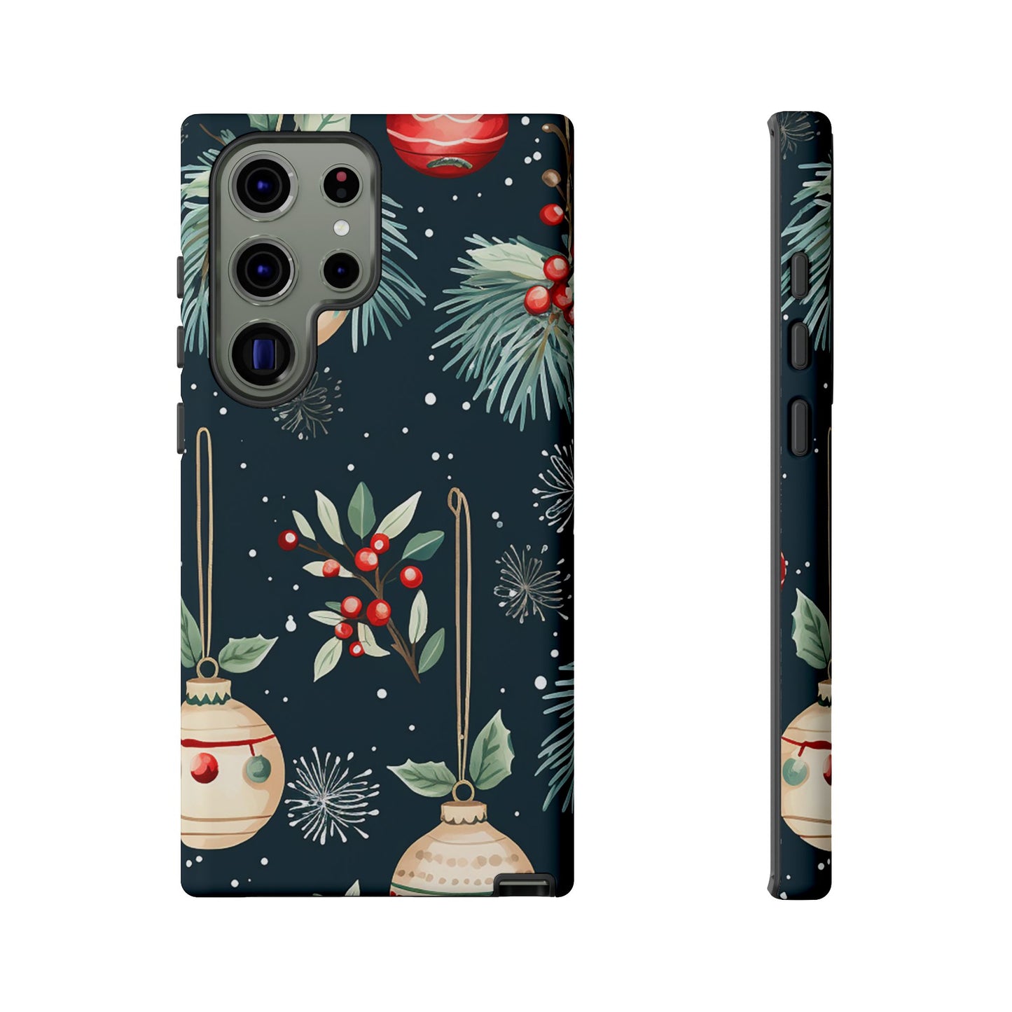 Elegant Christmas Ornaments and Pine - Samsung Galaxy Series Case