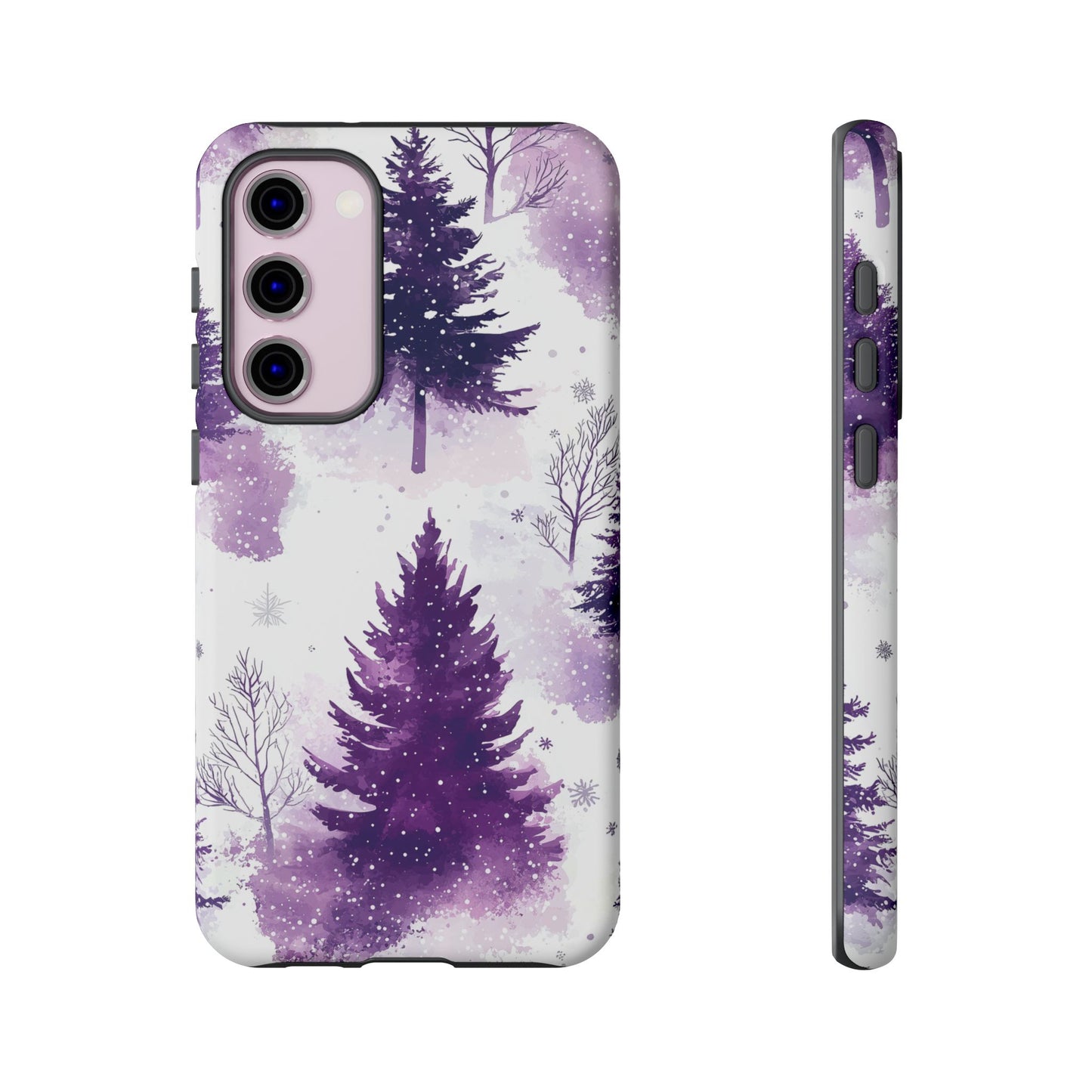 Purple Snowy Forest - Samsung Galaxy Series Case