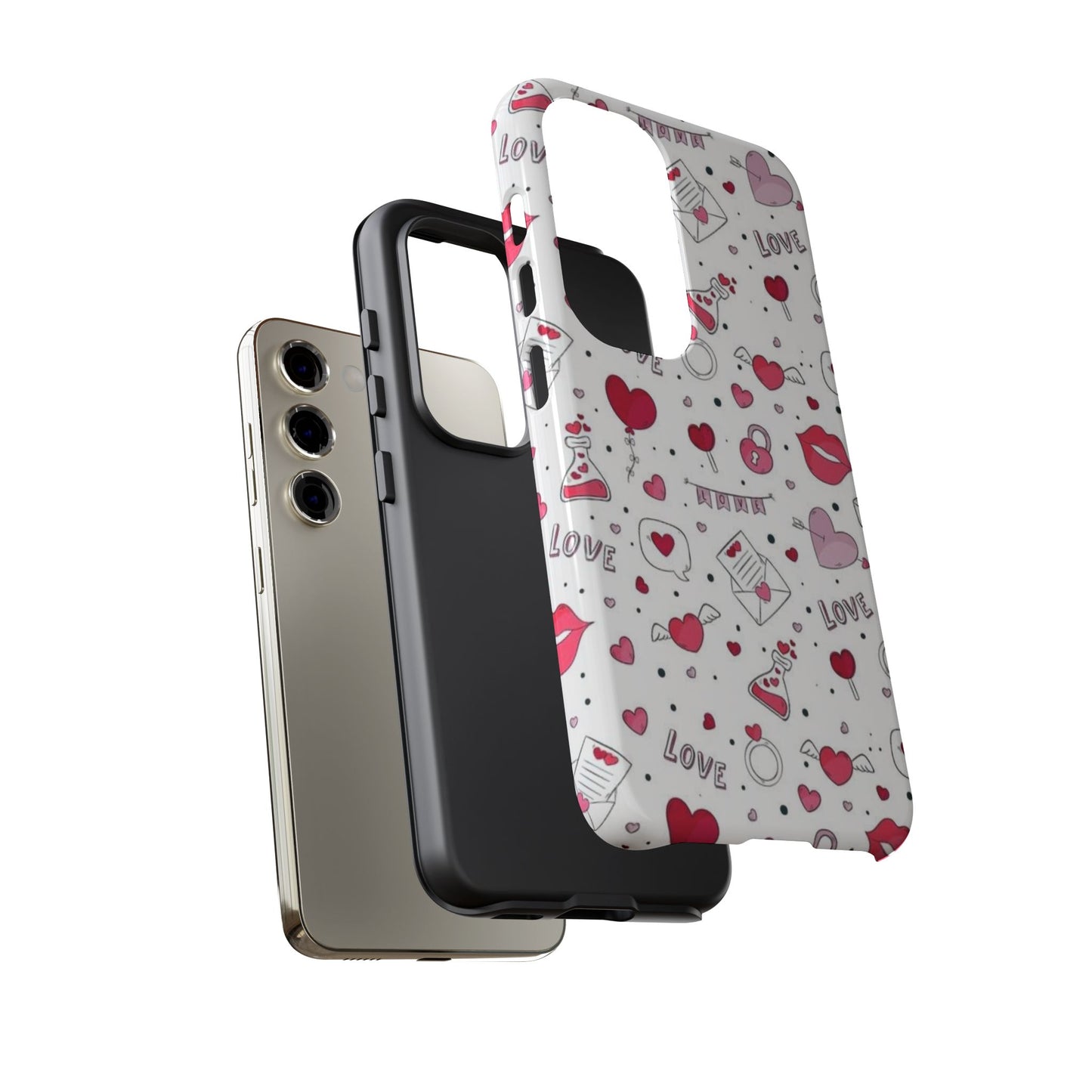 Samsung Galaxy Case: Romantic Love-Inspired Icons Case