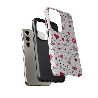 Samsung Galaxy Case: Romantic Love-Inspired Icons Case