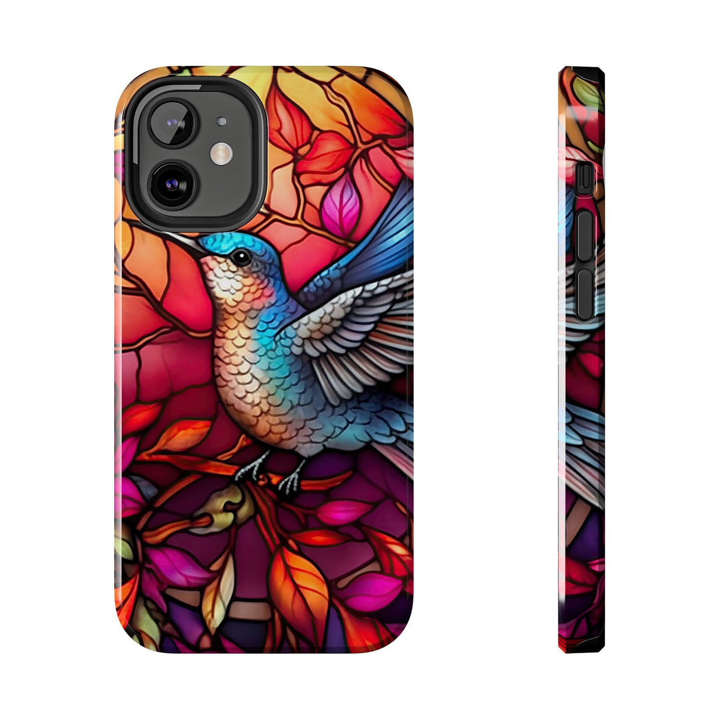 Radiant Multicolor Bird Artwork - iPhone Series Case