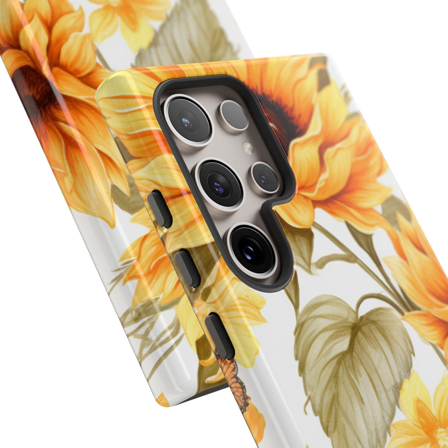 Sunflower & Butterfly Bliss - Samsung Galaxy  Series Case